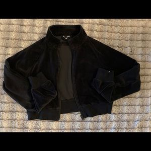 True Religion soft zip-up crop sweater. Worn twice